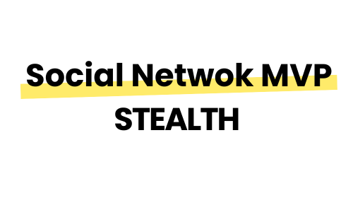 ocial network mobile app project illustration